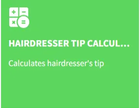 our usp hairdresser tip calculator