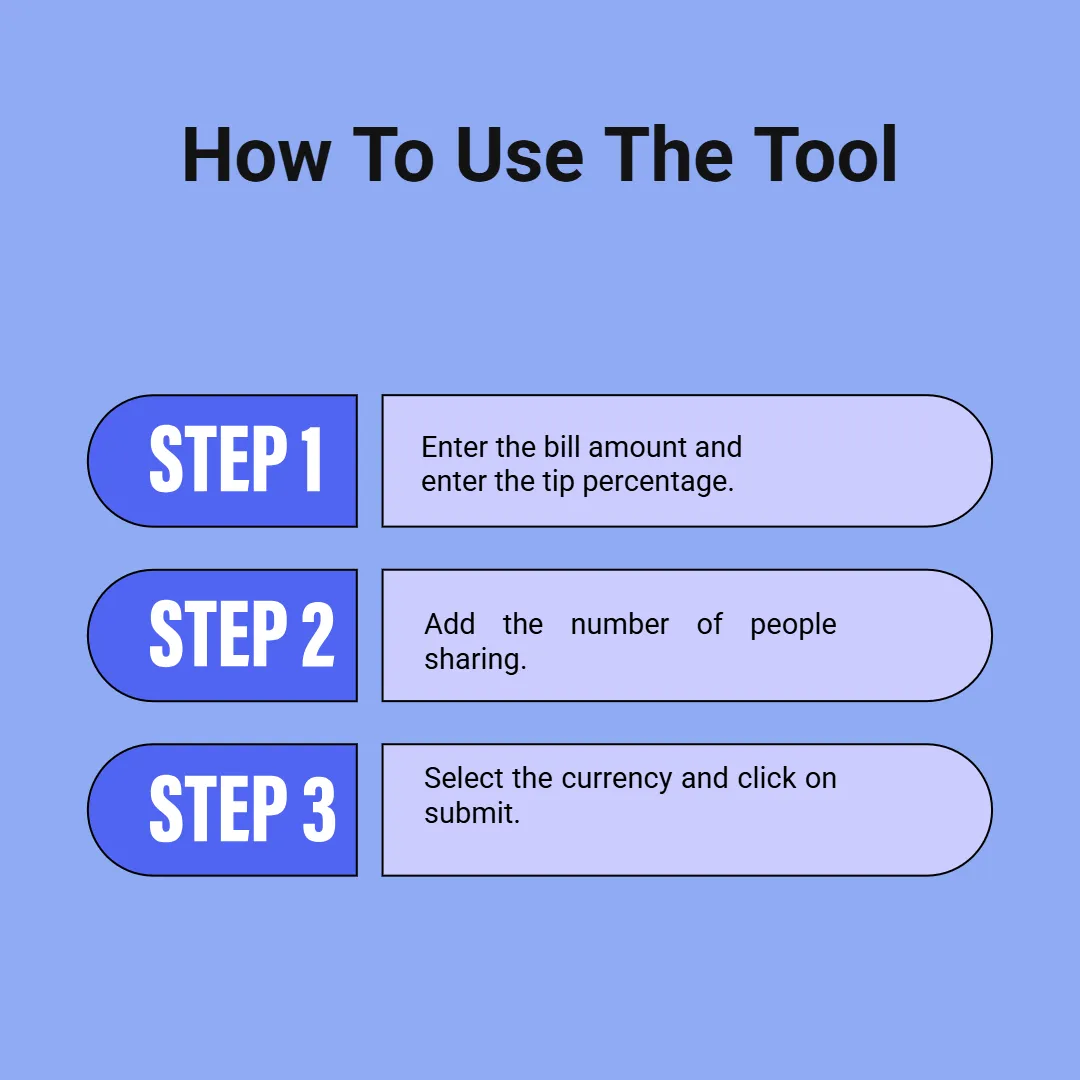California  tip calculator  online