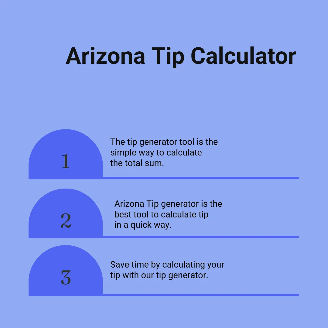 tip calculator arizona